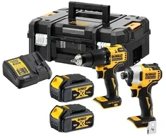Įrankių rinkinys Combo 18V 2x4,0Ah DCK2062M2T DEWALT