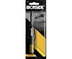 Ironside NUOLATINIS Juodas ŽYMEKLIS SU DU ANTGALIUMIS