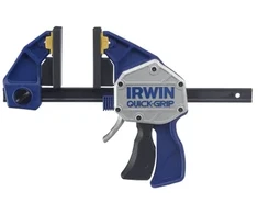 IRWIN 10505943 klamra Zacisk stolarski 30 cm Juodas, Mėlyna, Pilka