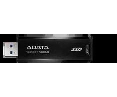 Išorinis kietasis diskas SSD Adata SC610 2000GB USB3.2A Juodas