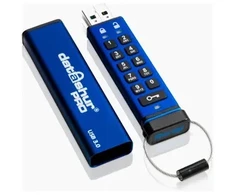 Nešiojama „iStorage datAshur Pro“ 256 GB mėlyna USB atmintinė (IS-FL-DA3-256-256)