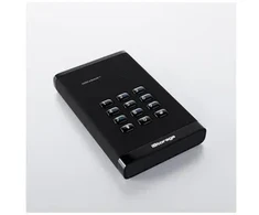 Išorinis diskas HDD iStorage diskAshur3 išorinis kietasis diskas 4 TB USB Type-C 3.2 Gen 1 (3.1 Gen 1) Juodas