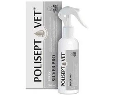JM SANTE Polisept Vet Purškiklis Sidabrinis Pro - wound solution for dogs and cats – 200 ml