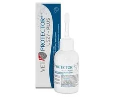 JM SANTE Vet Protector Uszy Plus - ausų tirpalas šunims ir katėms – 50 ml