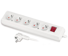 Plastrol maitinimo juostelė 5 lizdai 3 m balta (W-97496)