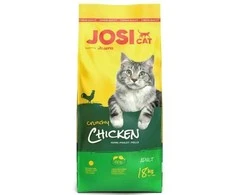 Maistas sausas katei JosiCat Crunchy vištiena 18kg