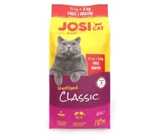 JOSERA JosiCat Sterilised Classic – dry cat food – 15kg + 3kg