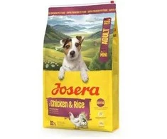 Šunų Maistas - JOSERA Suaugusių Mini Vištiena ir Ryžiai 900g