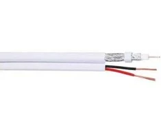 CCTV KABELIS PFM941I-RG59N/21-100-Baltas RG59 + 2 x 0,75 mm² DAHUA
