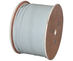 F/UTP cat.5e kabelis, telekomunikacijų, PVC, Eca 4x2x24 AWG, 1Gb/s, 250 MHz, 25 metų garantija, INTERTEK ETL sertifikatas, rutulinis, 500m - ALANTEC