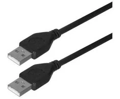 Kabelis GEMBIRD CCP-USB2-AMAM-6 (USB 2.0 typu A M - USB 2.0 typu A M; 1,8m; spalva juoda)