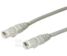 KABELIS KROS.EMITERNET UTP CAT.5E PVC 1M