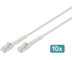 Kabelis krosowy DIGITUS abw.CAT 6A F/FTP miedziany, 5m, pilka 10 vnt
