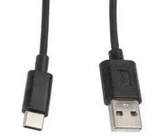 Kabelis Lanberg CA-USBO-10CC-0010-BK (USB 2.0 A tipo M - USB C tipo M; 1 m; juodas)