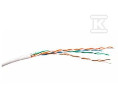 CABLE SECURITYNET U/UTP 200HZ 5E PVC 500