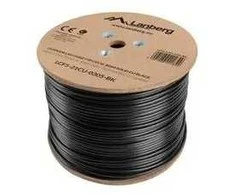Išorinio tinklo kabelis Lanberg LCF5-21CU-0305-BK (FTP; 305 m; 5e kat.; juodas)