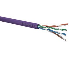 KABELIS SKRĘTKA SOLARIX CAT.5E UTP LSOH Dca SXKD-5E-UTP-LSOH dėžutė 500m