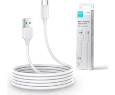 Joyroom S-UC027A9 USB-A / USB-C laidas 200cm 3A, pintas baltas