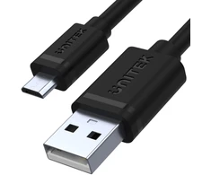 Kabelis USB Unitek Y-C454GBK Mobile USB-microUSB 2.0 0,5m