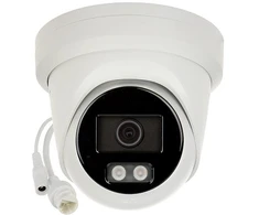 Hikvision kupolas DS-2CD2347G2H-LISU/SL F2.8 (balta, 4 MP, 30 m. IR; 30 m. LED, hibridinis apšvietimas)