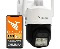 ORLLO Z17 Ultra 4K IP kamera lauke, pasukama GSM SIM kortelei