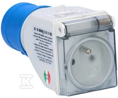 KAMEROS ADAPTERIO KIŠTUKAS 16/3+1XGN.OPAL LENTELĖ