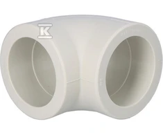 KAN-therm PP alkūnė 75mm 90 laipsnių 04104075