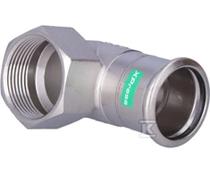 Aalberts integrated piping systemsBV VSH kampinis galas 35 mm x 1,1/4 colio - M-dėklo XPress nerūdijančio plieno presas