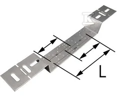 KAN-therm METALINĖ MONTAVIMO PLOKŠTELĖ ALNKĖMS L=50,80,150