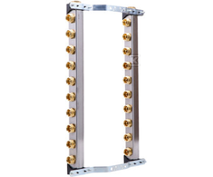 Rad.šildymo kolekt. KAN-therm InoxFlow RNN-10; žiedų sk.10; ilgis 540 mm
