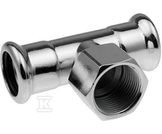 Kan Therm T formos jungtis 89XRP3/4X89 GW Plieninis presas
