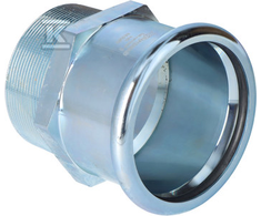 KAN-therm Jungtis 88.9xR3 su išoriniu sriegiu - 6302825