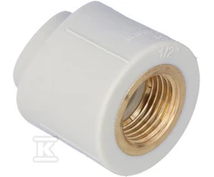 KAN-therm PP balno jungtis su GW 75x1/2" 04118175