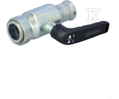 Kan Therm ZAW RUTULIS SU PUSERIAIS VARŽTAIS GW STEEL 35 G1 1/