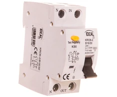 Kanlux diferencinis srovės perjungiklis 2P B 16A 0,03A AC KRO6-2 / B16 / 30 (23210)