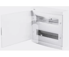 Kanlux 23625 Modulinis skirstomasis skydas pagamintas iš plastiko 2x12, paviršinis IP30 IK07 N+PE II klasė baltos durys KDB-S24P balta 23625