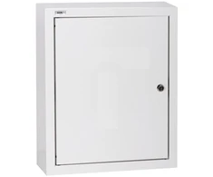 Kanlux 29316 Metalinis modulinis skirstytuvas 3x12 paviršinis IP30 N+PE I klasė baltos durys KP-DB-I-MS-312 balta 29316