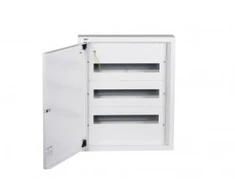 Kanlux 29321 Metalinis modulinis skirstytuvas 3x18, įleidžiamas IP30 N+PE I klasė, baltos durys KP-DB-I-MF-318 balta 29321