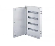 Kanlux 29322 Metalinis modulinis skirstomasis skydas 4x18, įleidžiamas IP30 N+PE I klasė, baltos durys KP-DB-I-MF-418 balta 29322