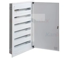 Kanlux Moduliniai skirstomieji įrenginiai 6x24, įleidžiami, metaliniai KP-DB-I-MF-624 32655
