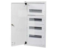 Kanlux 35682 Metalinis modulinis skirstomasis įrenginys 4x12, įleidžiamas IP30 N+PE I klasė, baltos durys KP-DB-I-MF-412 balta 35682