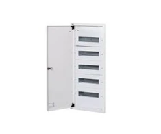 Kanlux 35683 Metalinis modulinis skirstytuvas 5x12, įleidžiamas IP30 N+PE I klasė, baltos durys KP-DB-I-MF-512 balta 35683