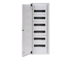 Kanlux 35685 Metalinis modulinis skirstytuvas 6x12, įleidžiamas IP30 N+PE I klasė, baltos durys KP-DB-I-MF-612 balta 35685