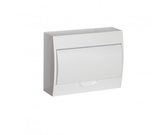 Kanlux 36417 Modulinis skirstomasis skydas plastikinis 1x12 paviršinis IP40 IK06 N+PE II klasė baltos durys DB112S 1X12P/SMD-P balta 36417