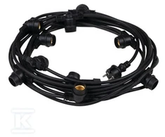 Kanlux Kanlux GRL 35754 lauko girlianda šviesa 10x10W E27 IP44 skaidrus