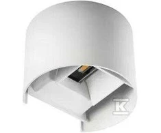 Kanlux LED REKA EL 7W sieninis šviestuvas. O-W 510lm 4000K balta 28993