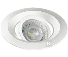 Įmontuojamas šviestuvas Kanlux Colie, 35W, GU10, baltas