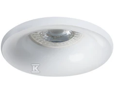Įmontuojamas šviestuvas Kanlux Elnis S W, 35W, GU10, baltas