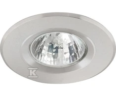 Įleidžiamasis šviestuvas KANLUX RADAN, 1 x 50 W, GX5.3, aliuminio sp.