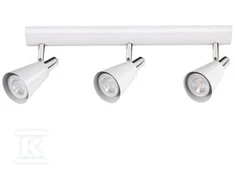 Lubinis šviestuvas Lubų žibintas Kanlux Siena ir lubos GU10 3 x 35W SEMPRA EL- 1I B- SR balta 33094